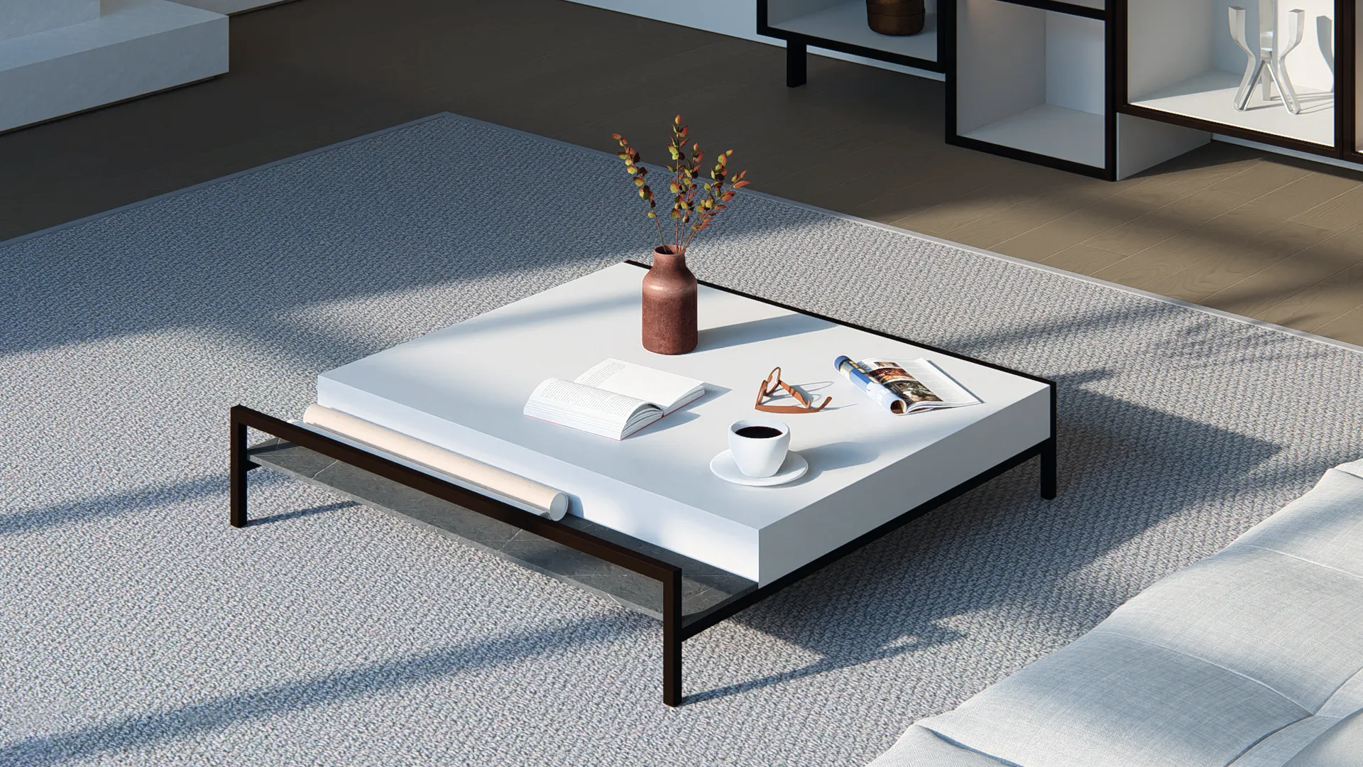 Dedalo Step Living con Coffee Table